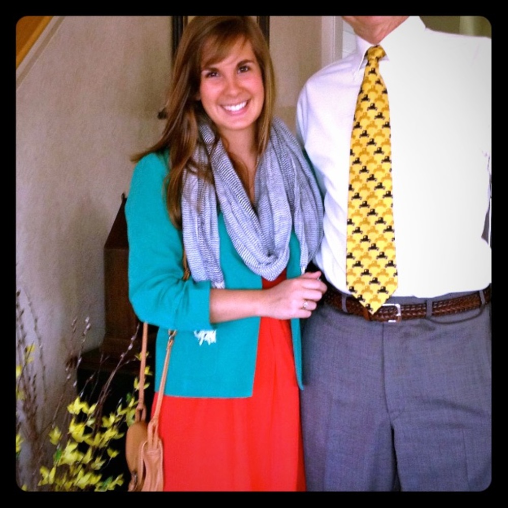 Green Blazer from Saks