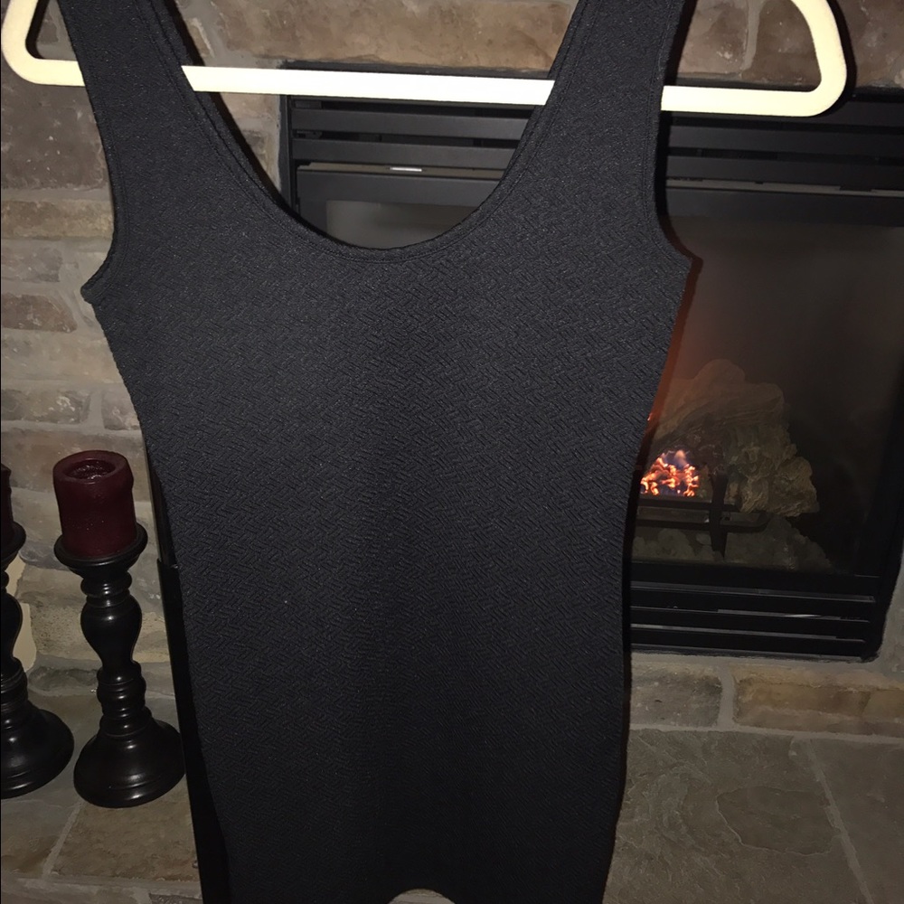 Body con black dress