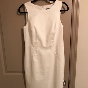 Ann Taylor Loft white dress