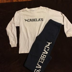 Cabela's boys lounge wear