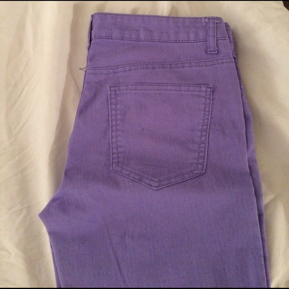 Purple Skinny Jeans