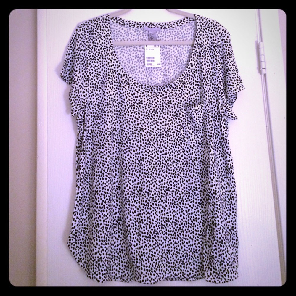 Dalmatian Print Tee
