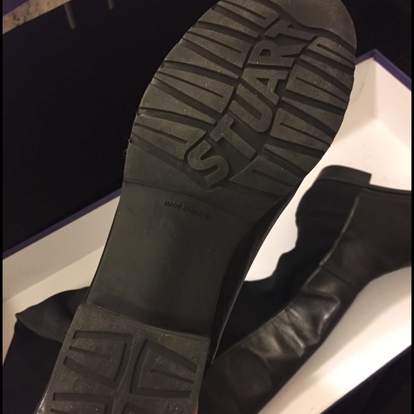 Stuart Weitzman 5050 over the knee leather boots - Picture 4 of 8