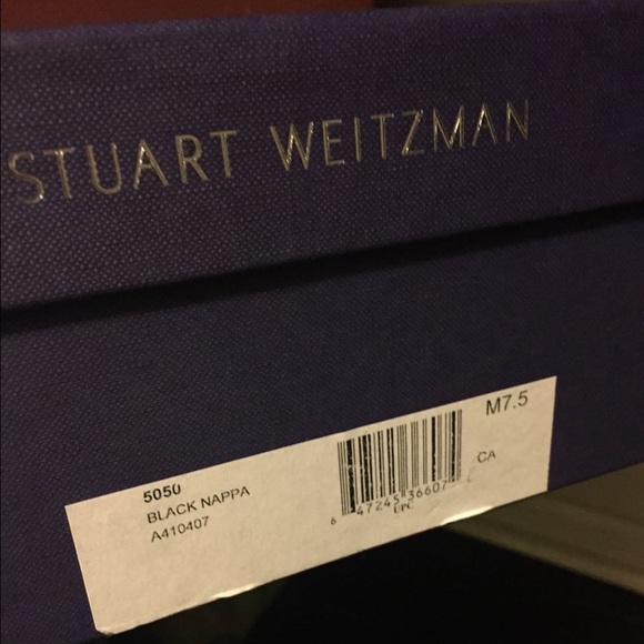 Stuart Weitzman 5050 over the knee leather boots - Picture 5 of 8