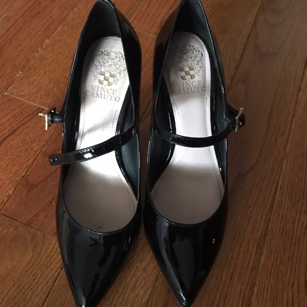 Vince Camuto patent leather Mary Janes