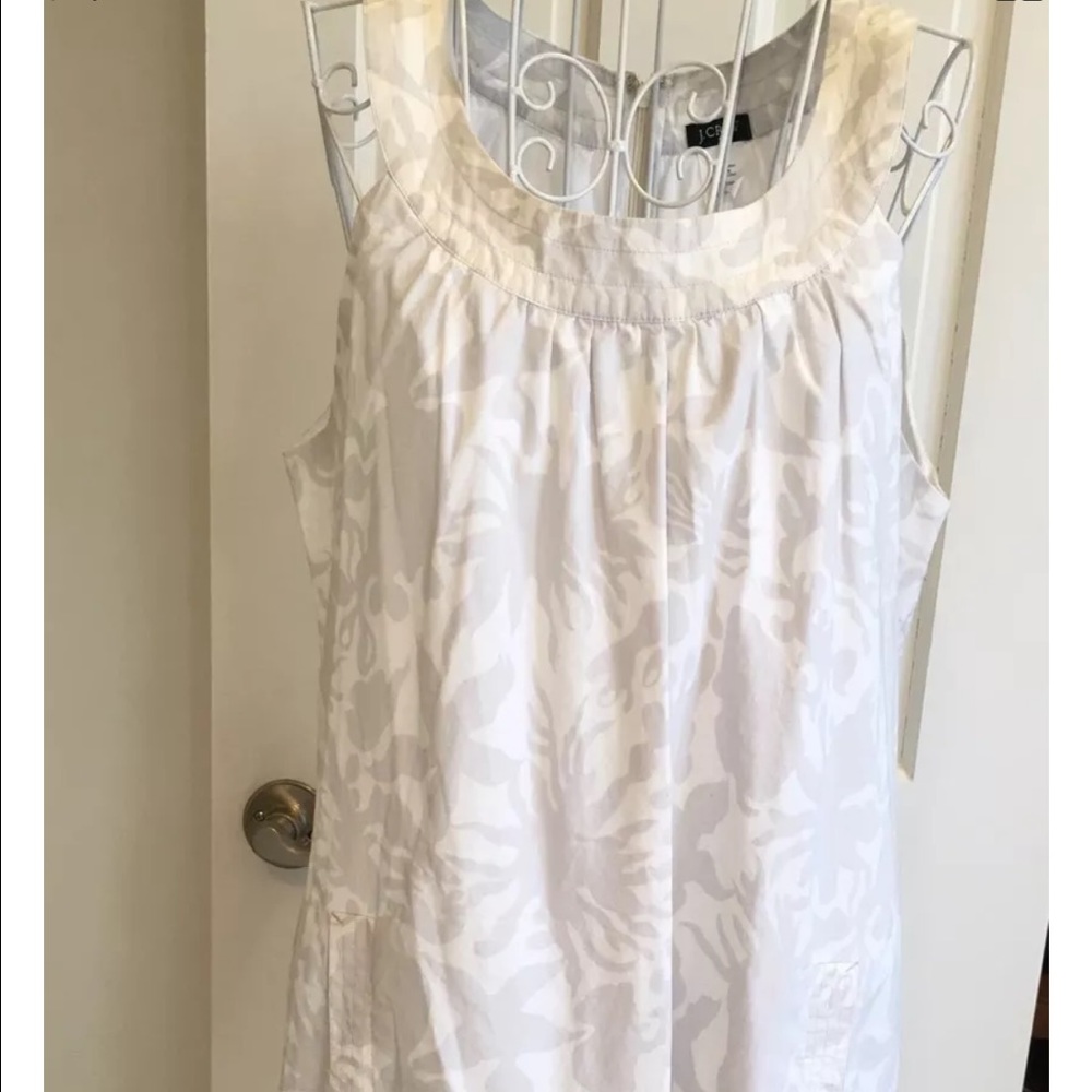 J. Crew women's lined, cotton dress