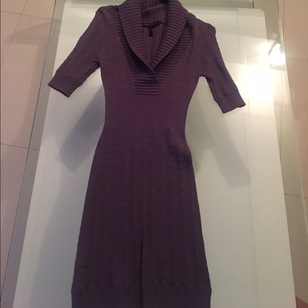 BCBG small sweater dress light purple