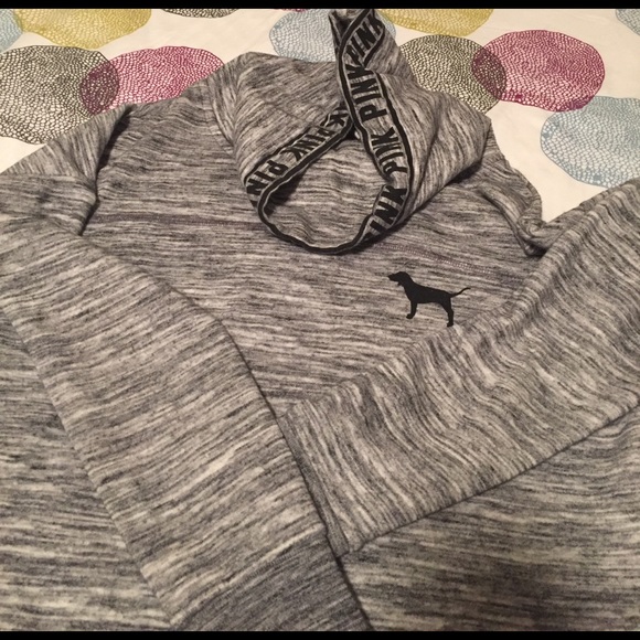 PINK Victoria's Secret Cowl Neck Pullover - Picture 3 of 4