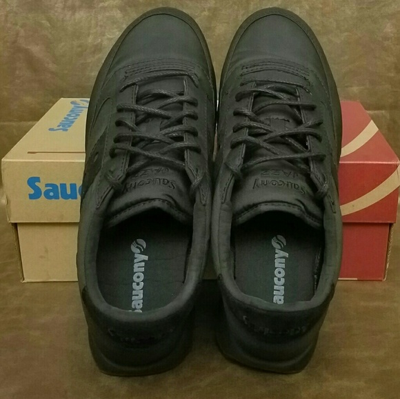 saucony jazz mono black