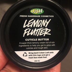 LUSH Lemony Flutter Cuticle Butter