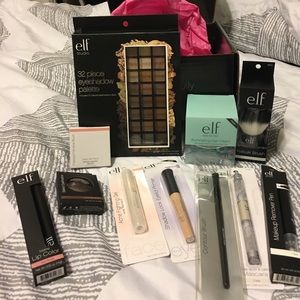 HUGE box of ELF cosmetics! New!