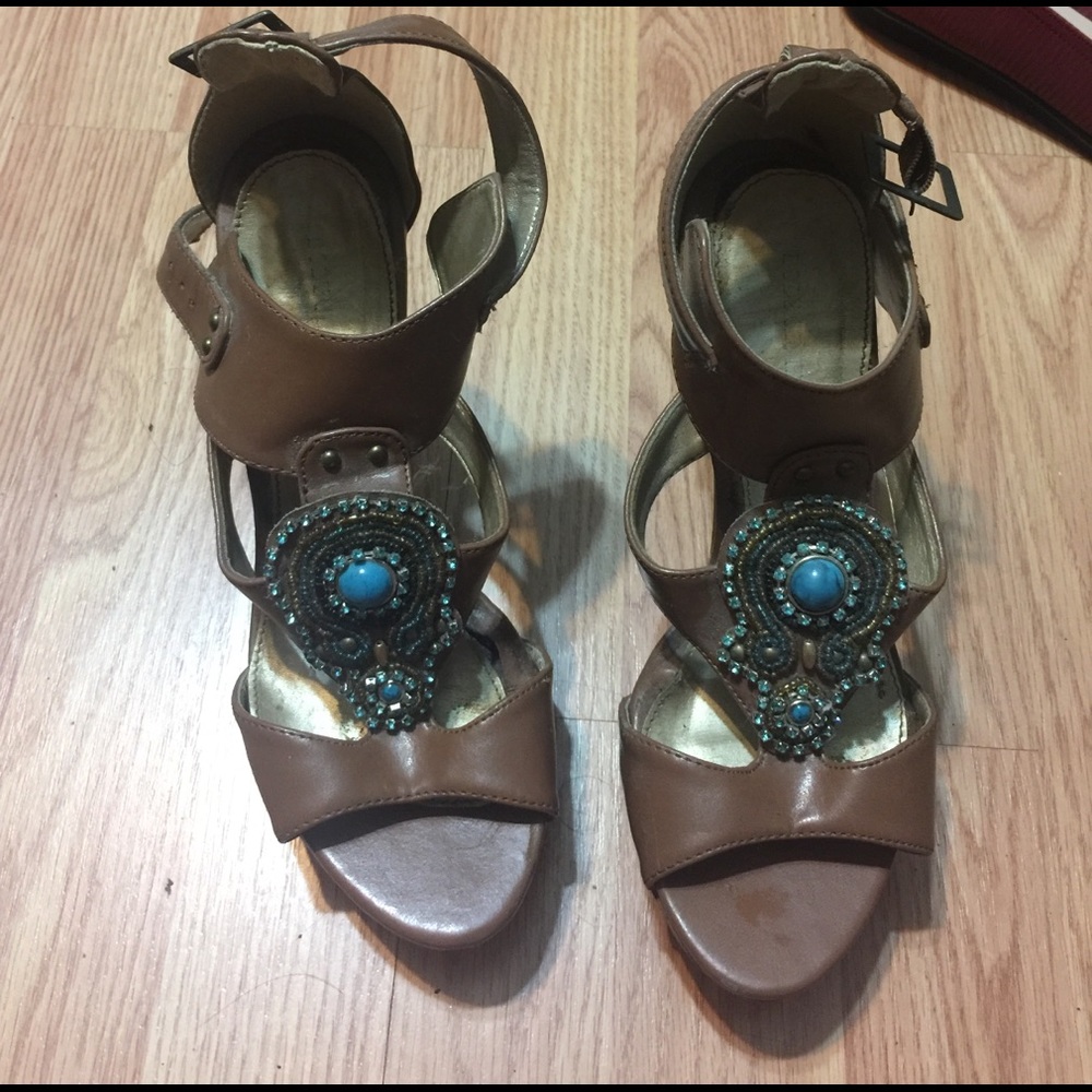 Cute high heel sandals