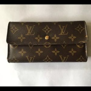 Lv trifold wallet