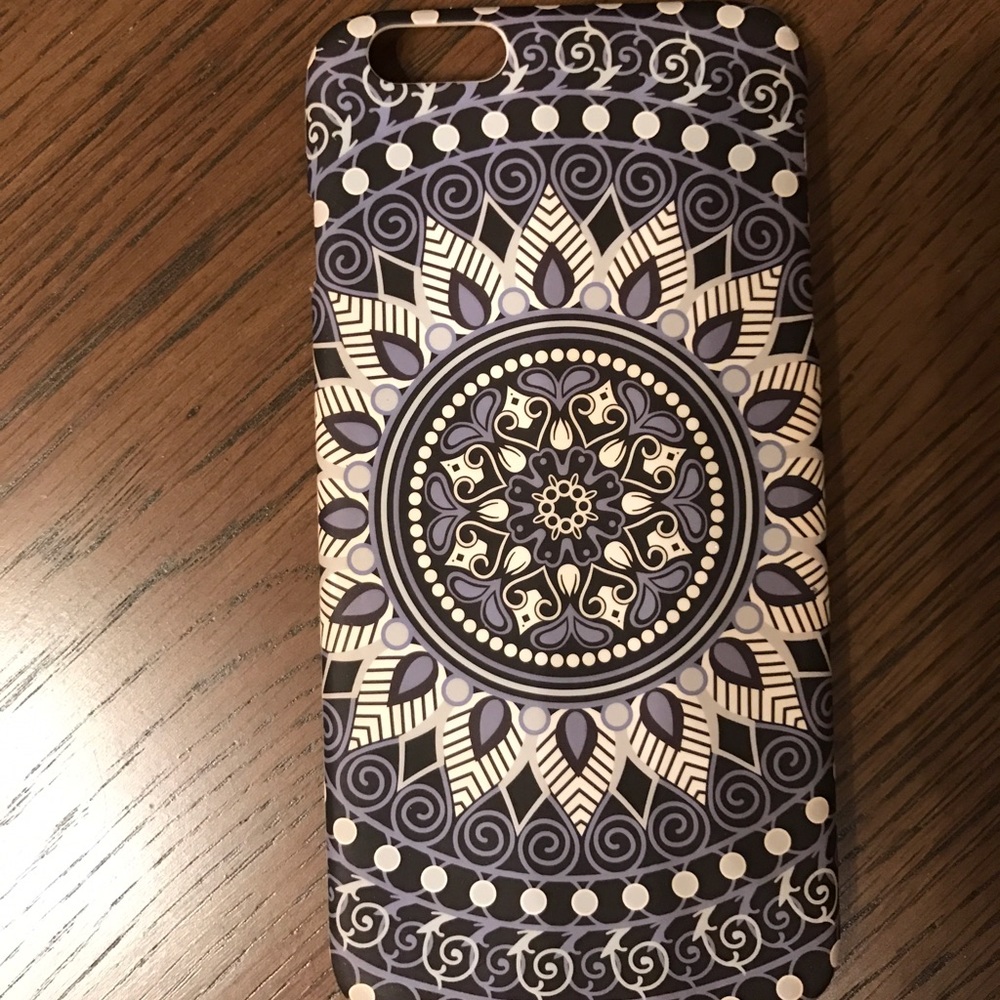 Blue Patterned iPhone 6/6s Plus Case