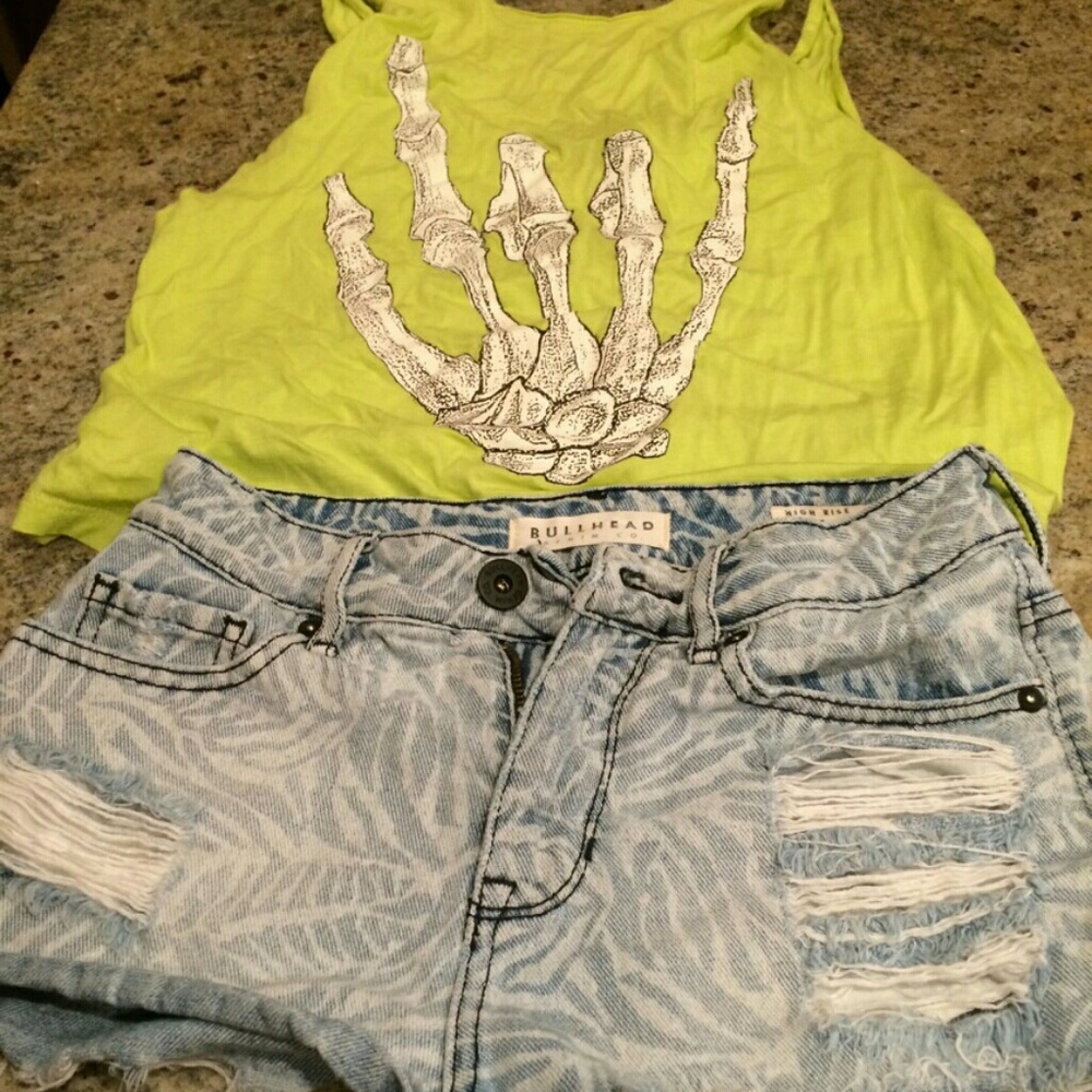Sold on merc! Denim shorts