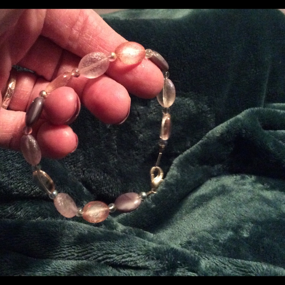 Sea glass bracelet
