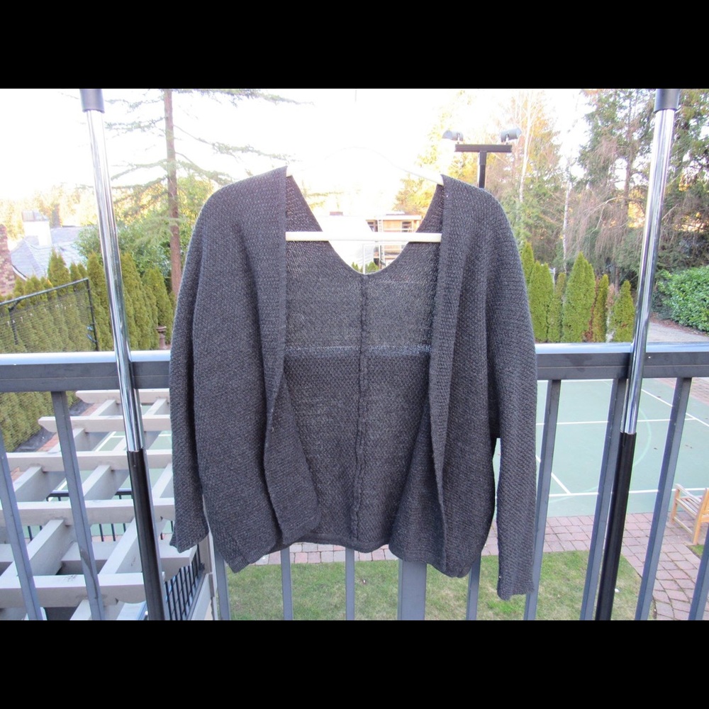 Black sweater