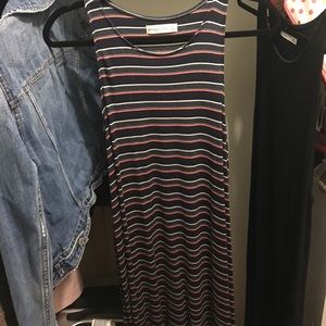 ABERCROMBIE RAZOR BACK SWING DRESS