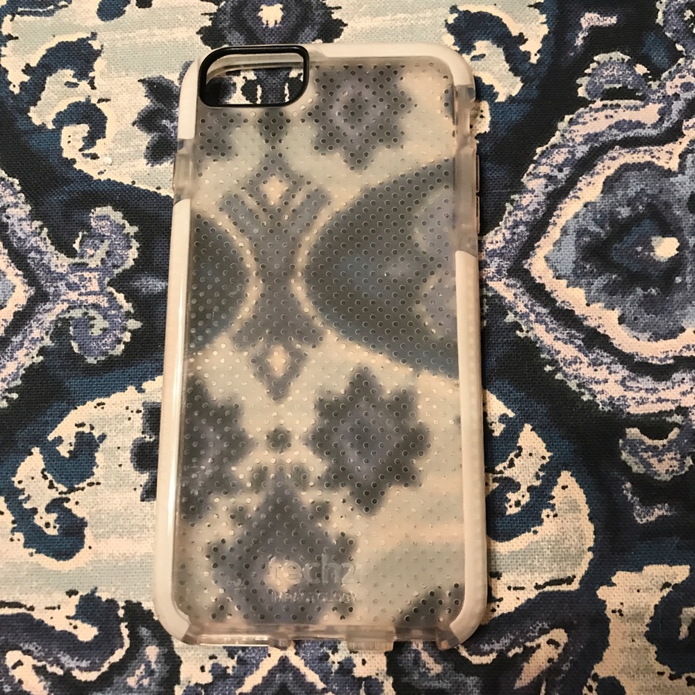 Tech 21 White/Clear iPhone 6/6s Plus Case