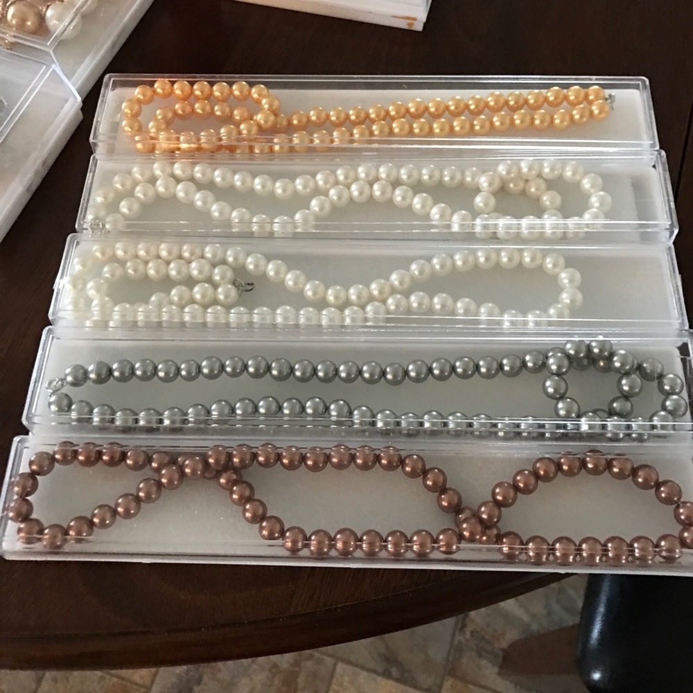 real fresh water pearl necklace