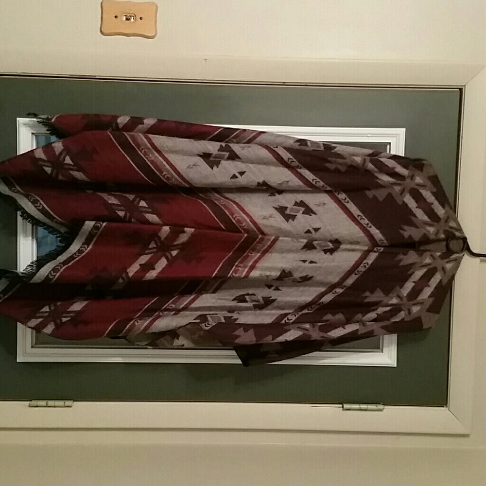 Aztec pattern wrap