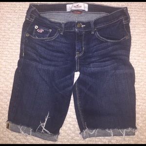 Hollister Bermuda jean shorts