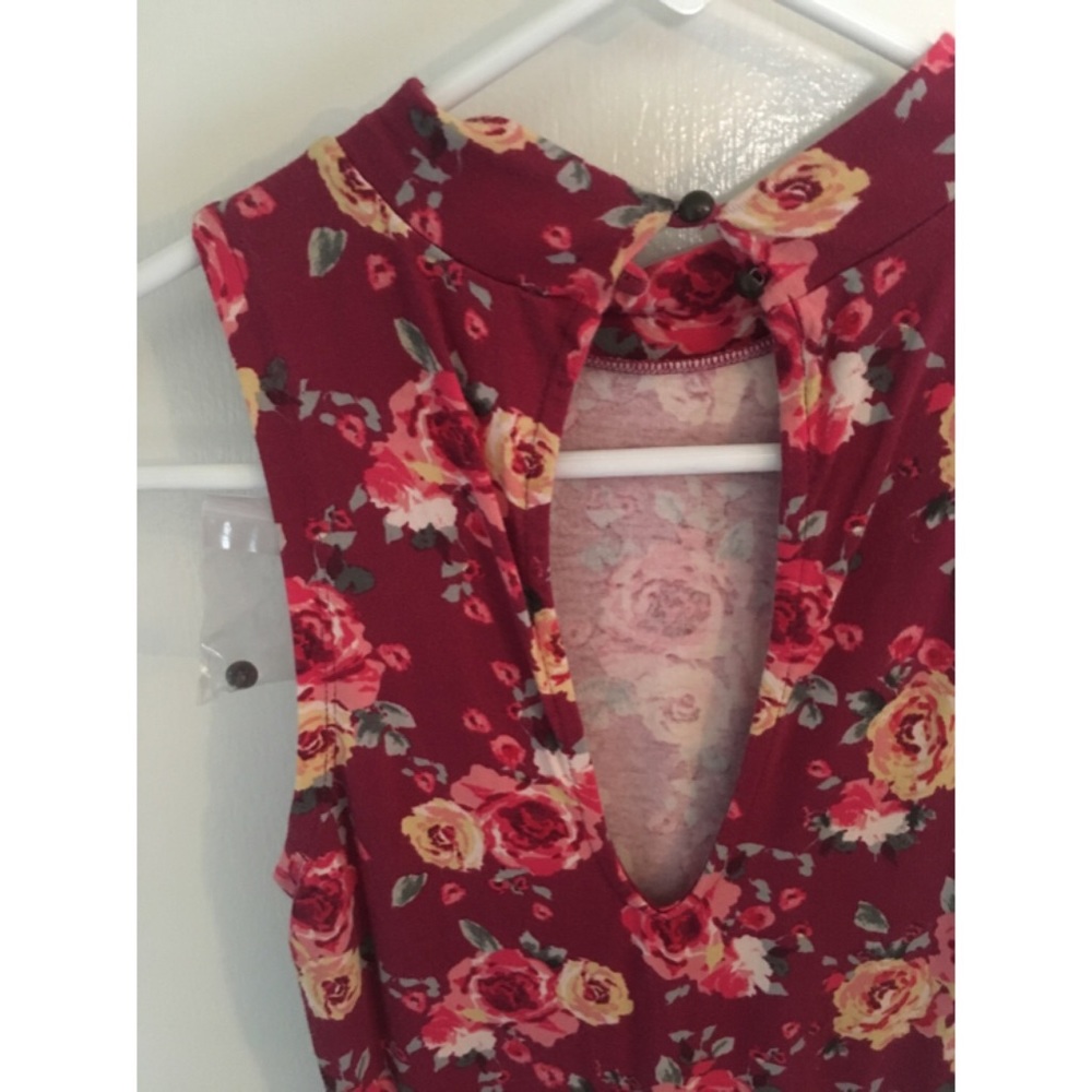 Cute Casual Floral Fit-n-Flare Dress
