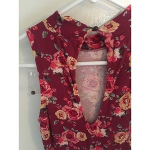 Cute Casual Floral Fit-n-Flare Dress