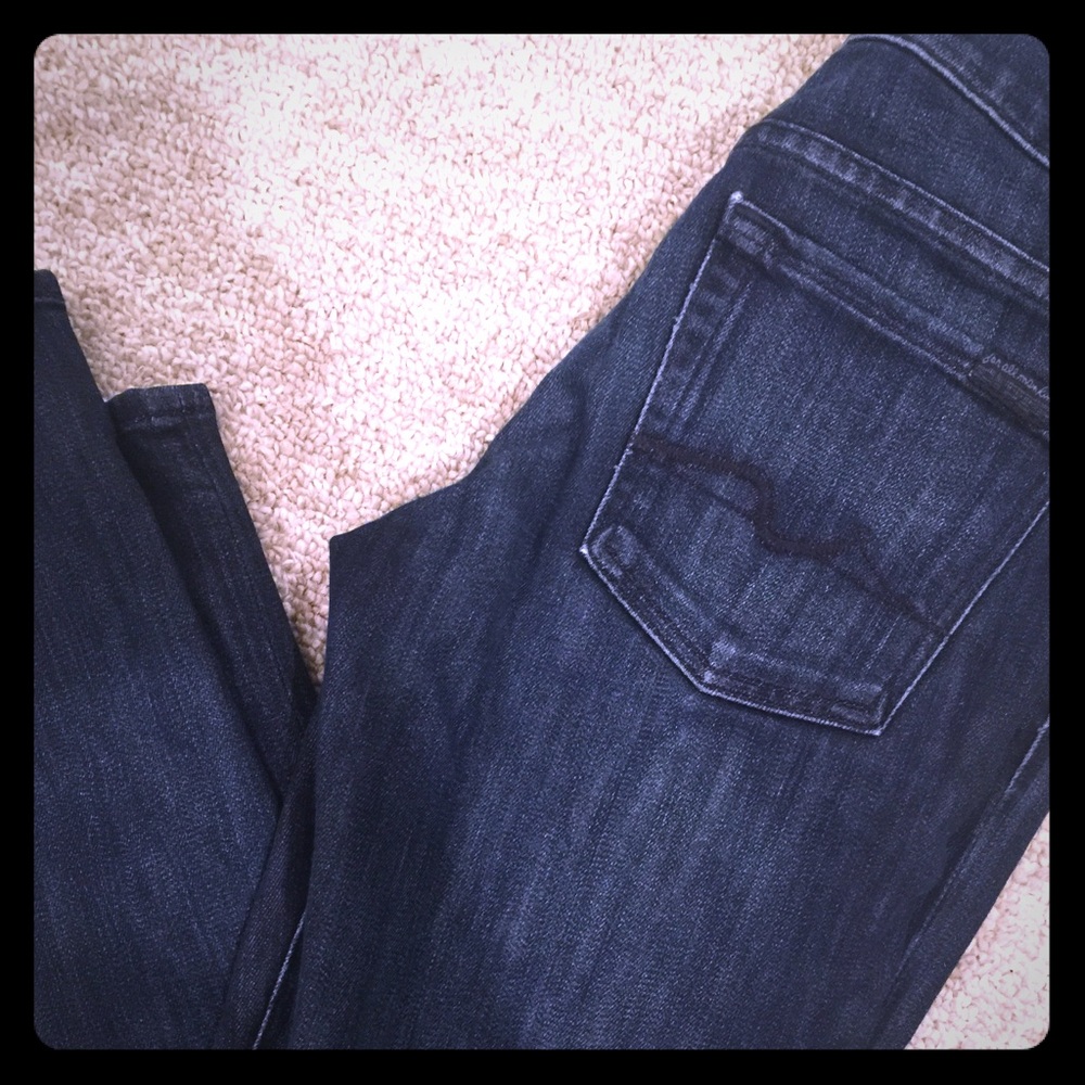 Seven for all man kind Genevieve straight jeans