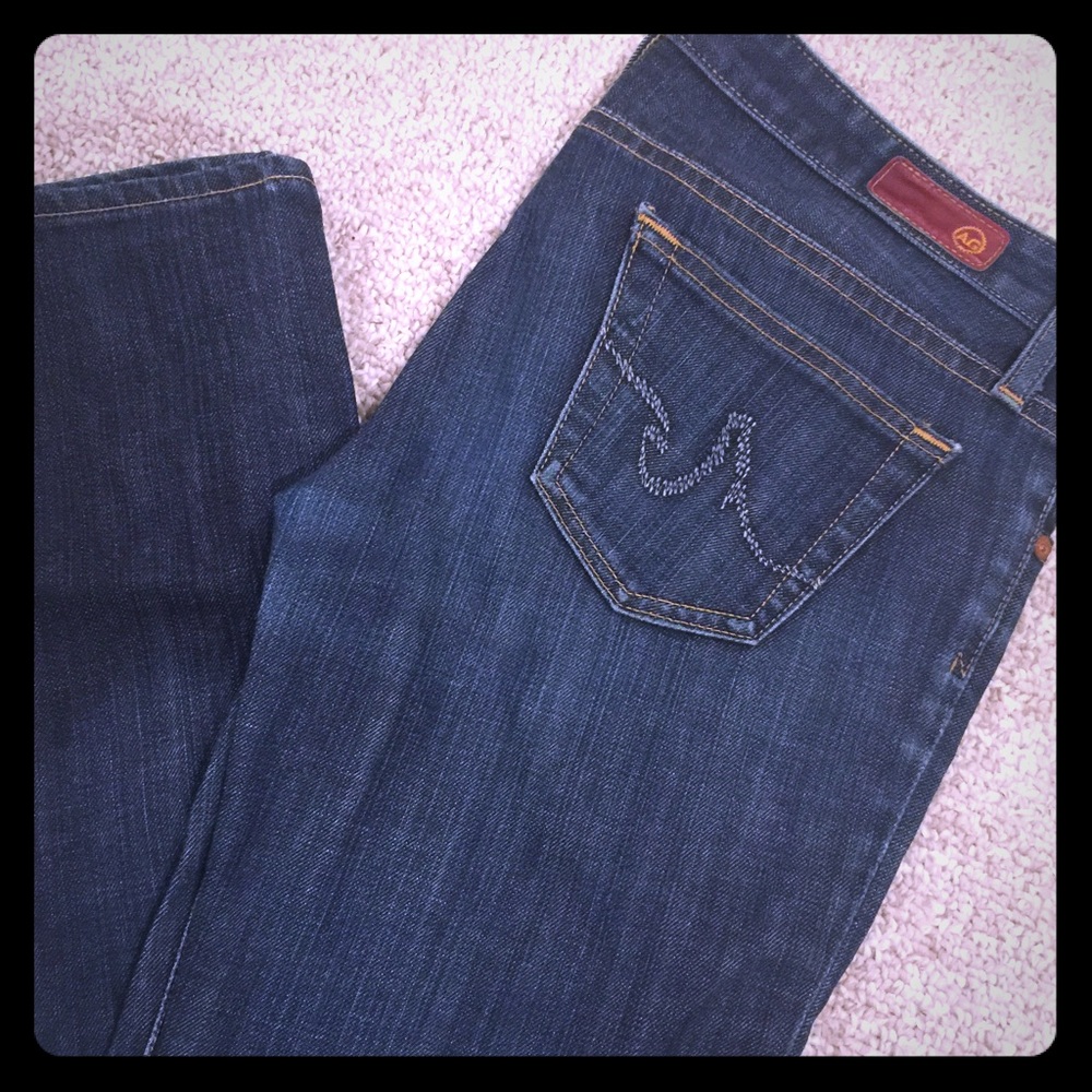 AG stilt straight leg jeans