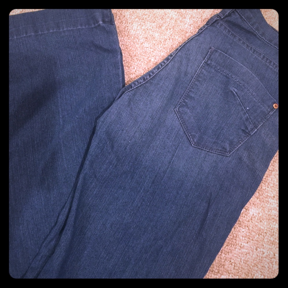 James wide leg flare jeans