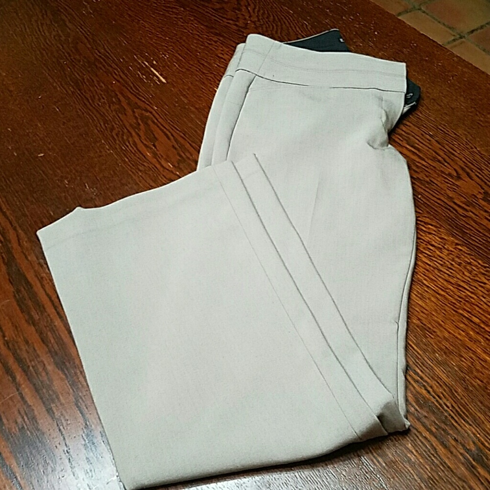 **SOLD**  Express dark tan editor pants size 4