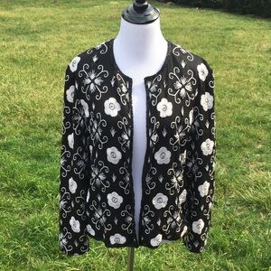 Vintage Beaded Blouse