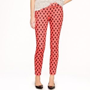 J crew Minnie pant in medallion Print