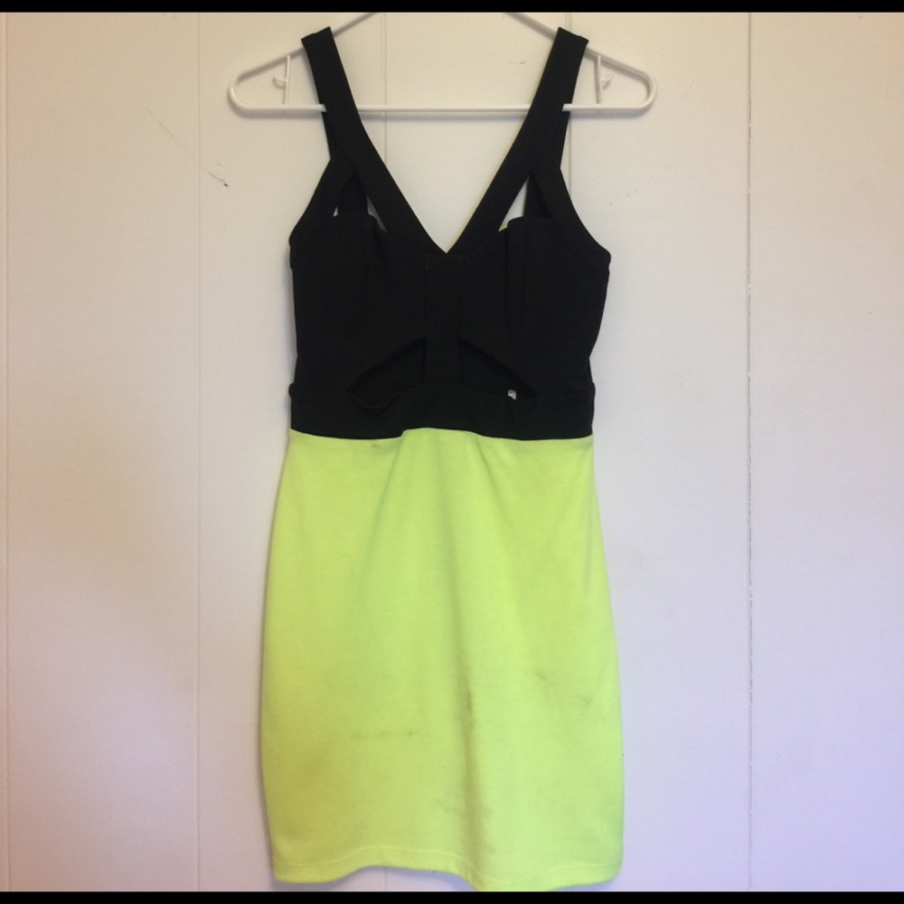Cut Out Mini Dress