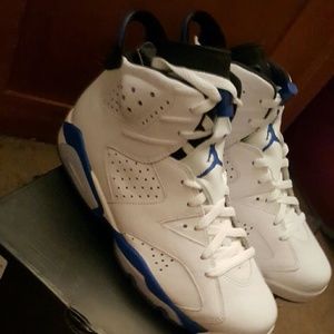 Air Jordan Retro 6 Sport Blue