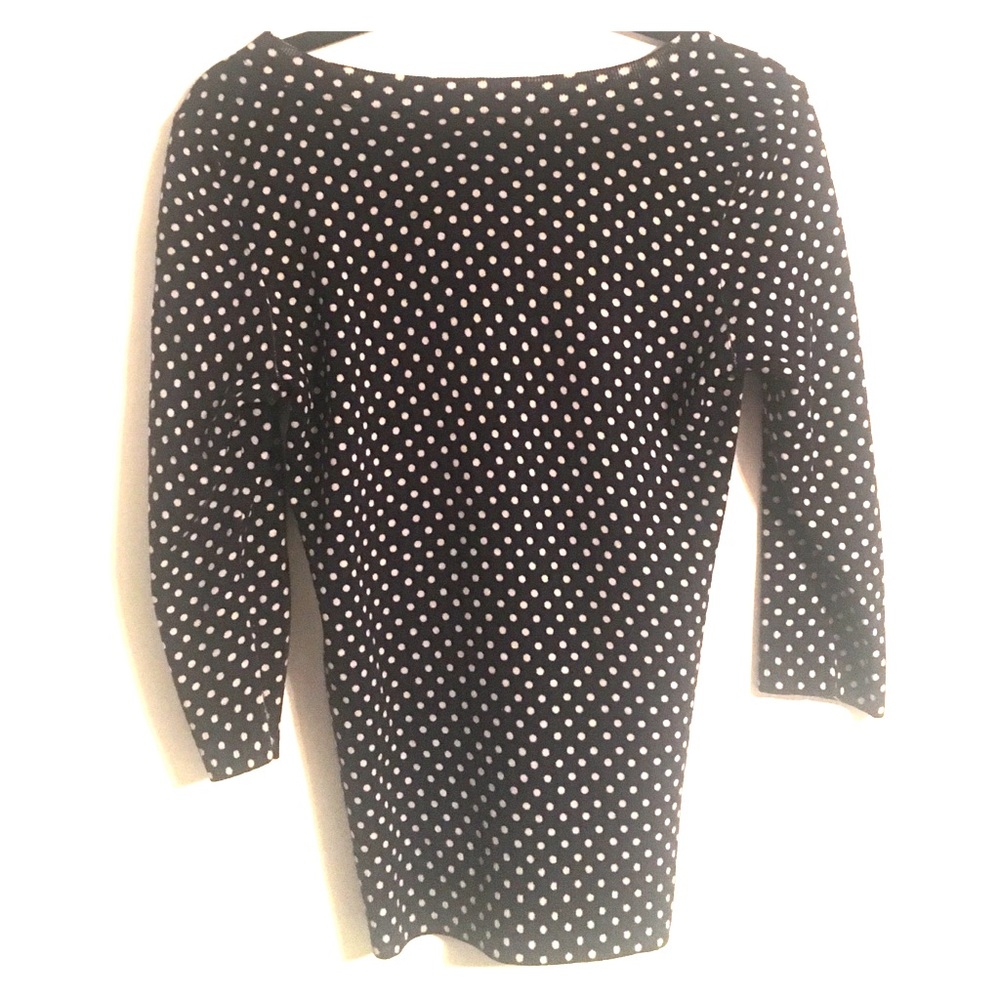 Jcrew polka dot sweater