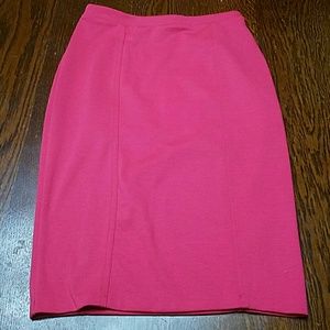 **SOLD** Mossimo XS hot pink pencil skirt