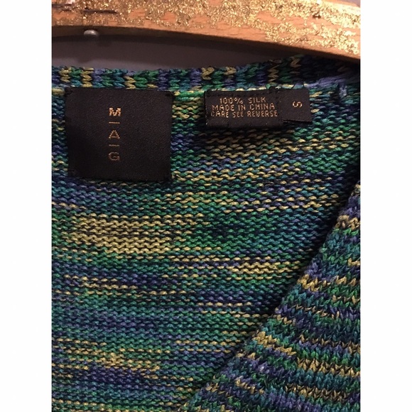 Sweaters - Green M A G Silk Sweater Sz Small Sweaters - Green M A G Silk Sweater Sz Small