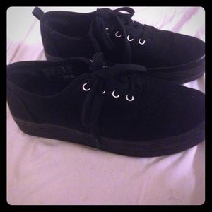 H&M Black Platform Sneakers