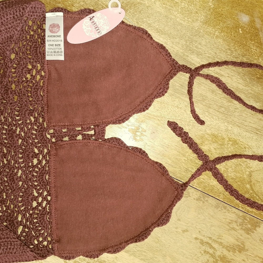 🚫SOLD🚫 🌟5 star rating🌟crochet halter - Picture 4 of 4