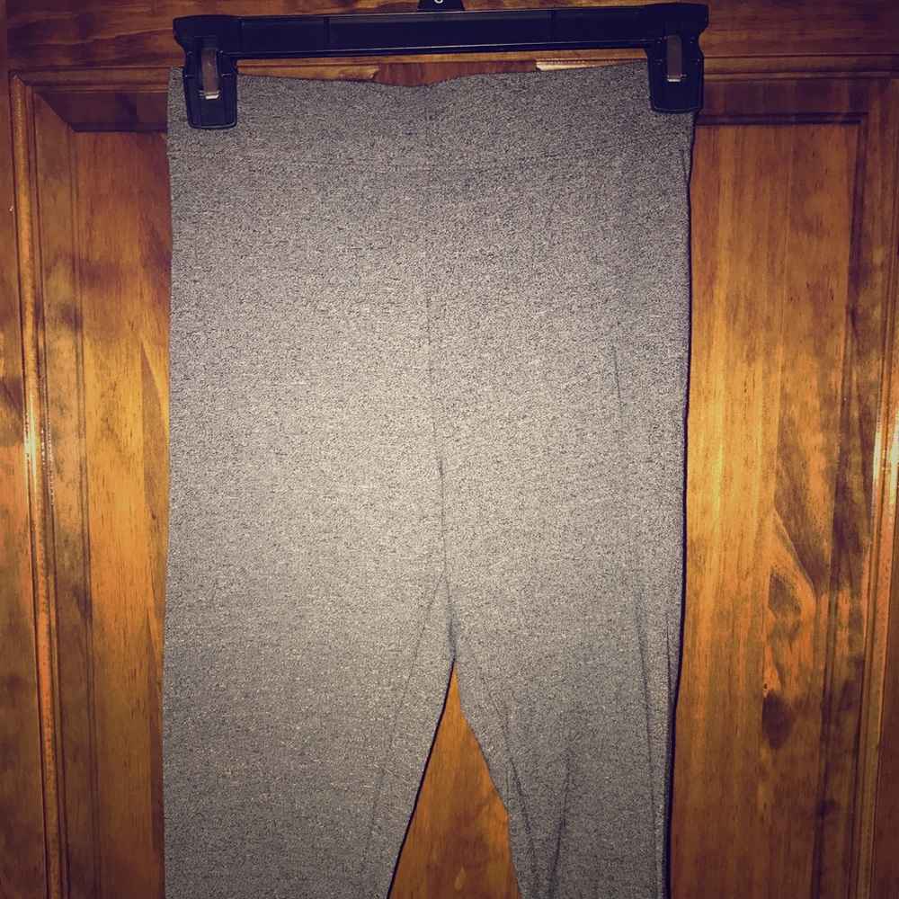 Gray leggings