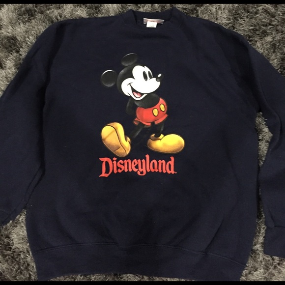 navy blue mickey mouse hoodie