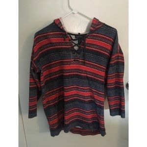 Ralph Lauren Front-Laced Sweater