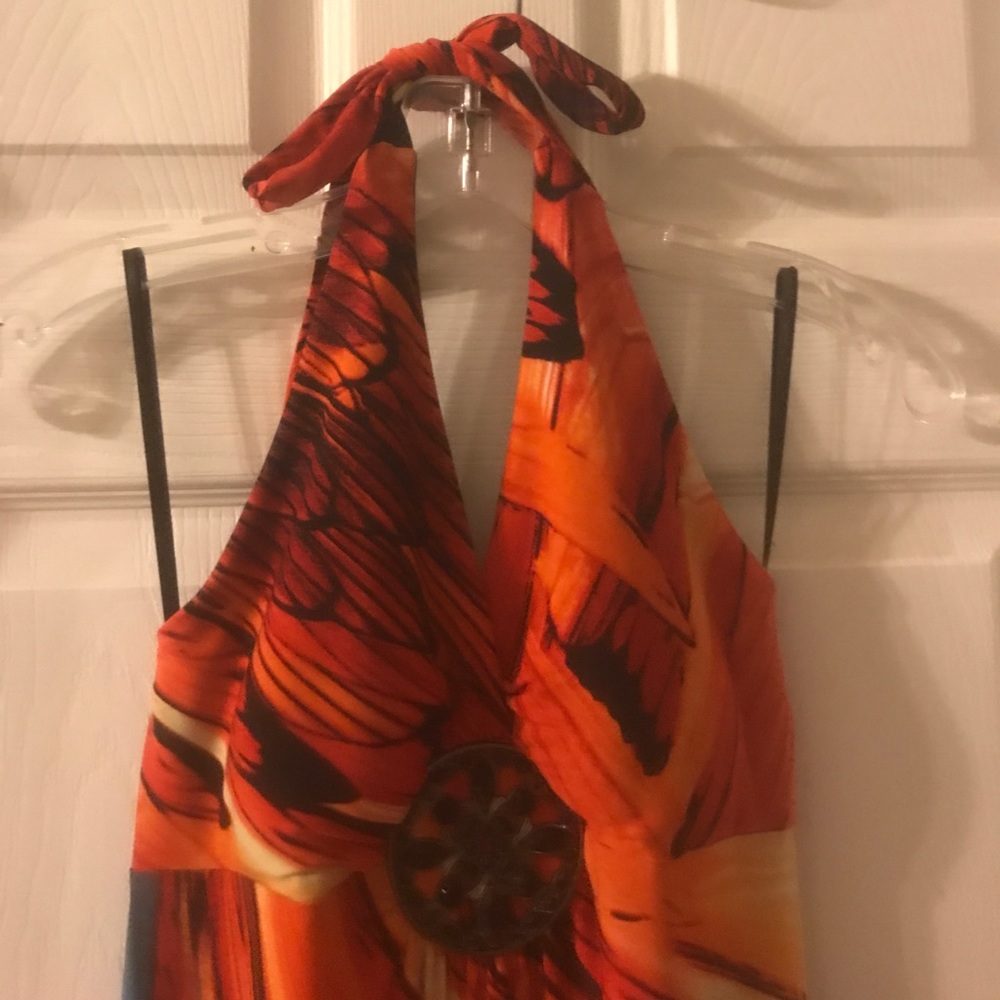 En Focus halter dress.