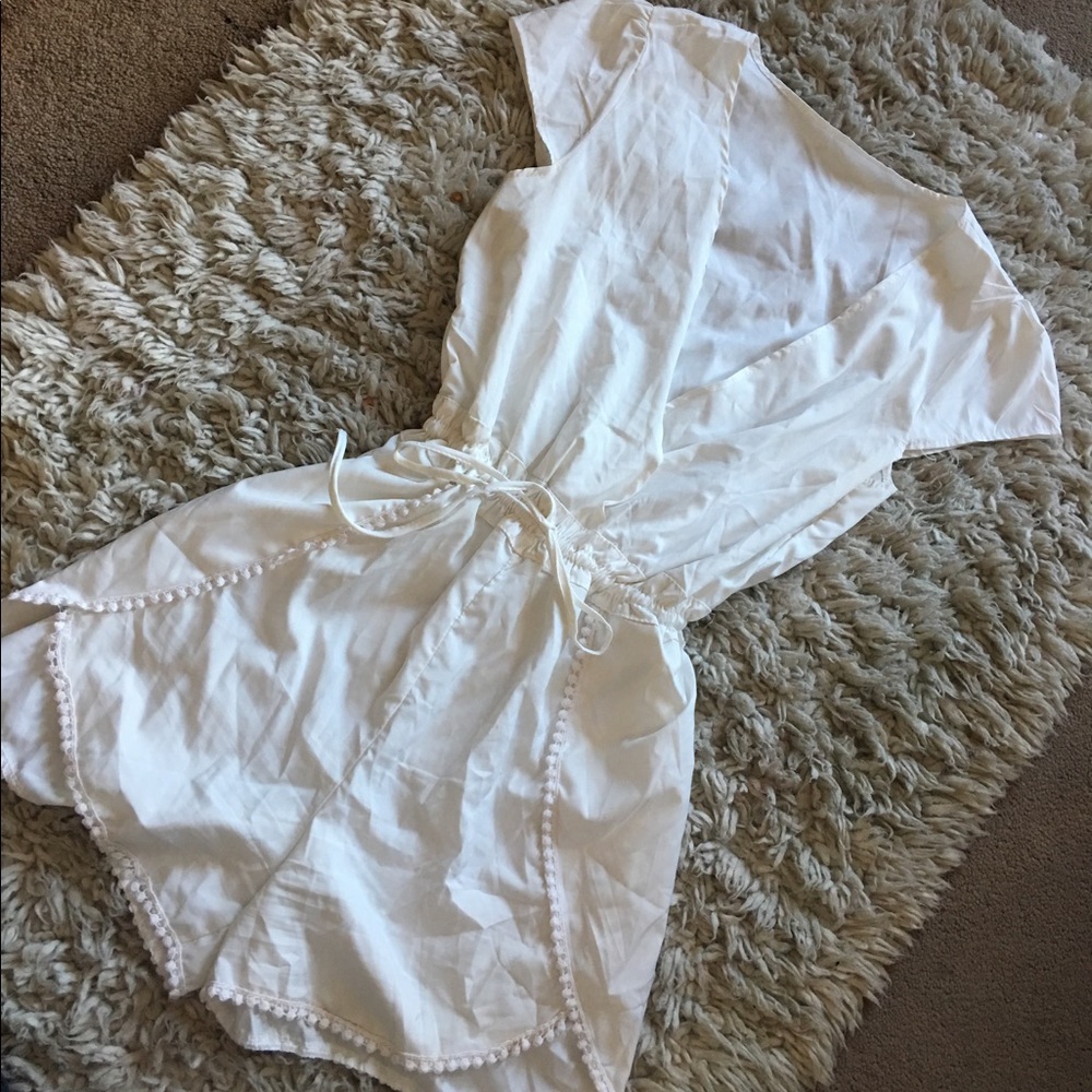 White Romper