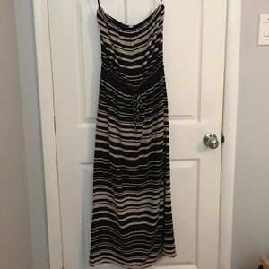JCrew strapless maxi dress. Size Small