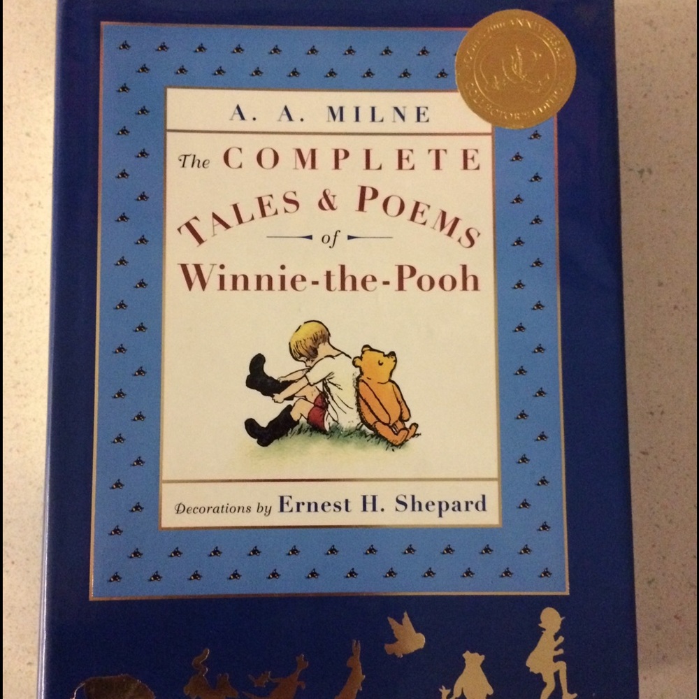 Disney Winnie the Pooh book.