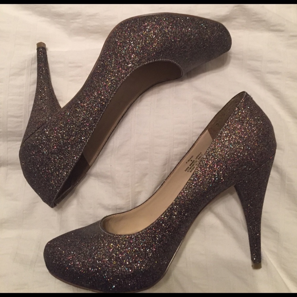 Steve Madden Glitter Pumps