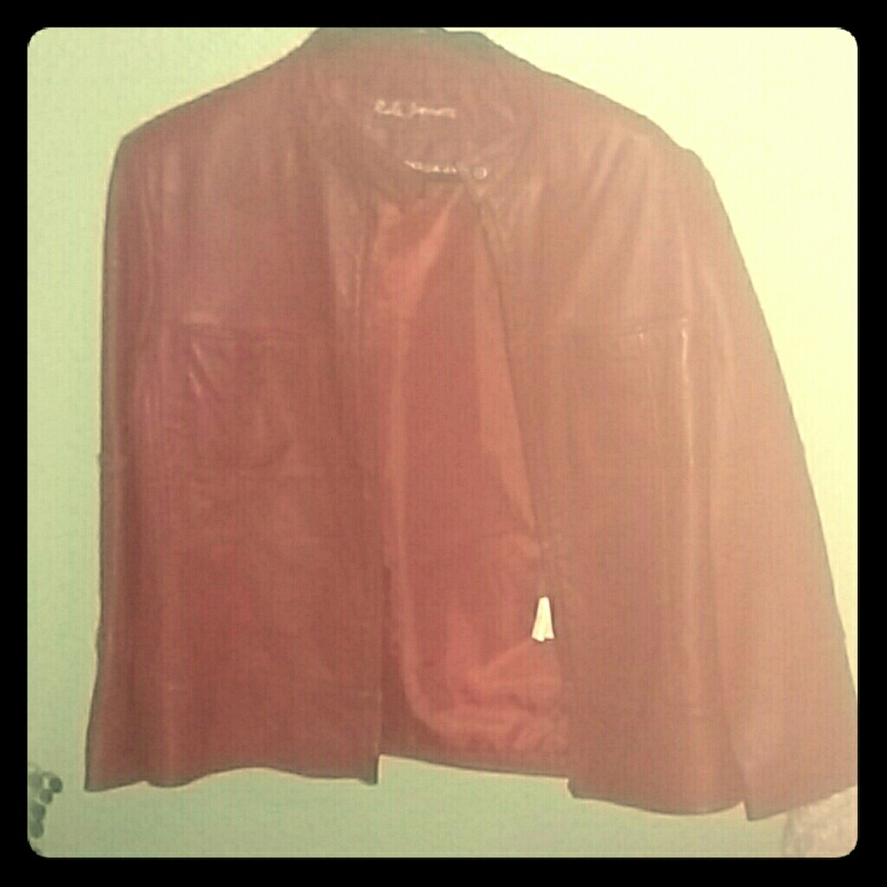 Leather jacket